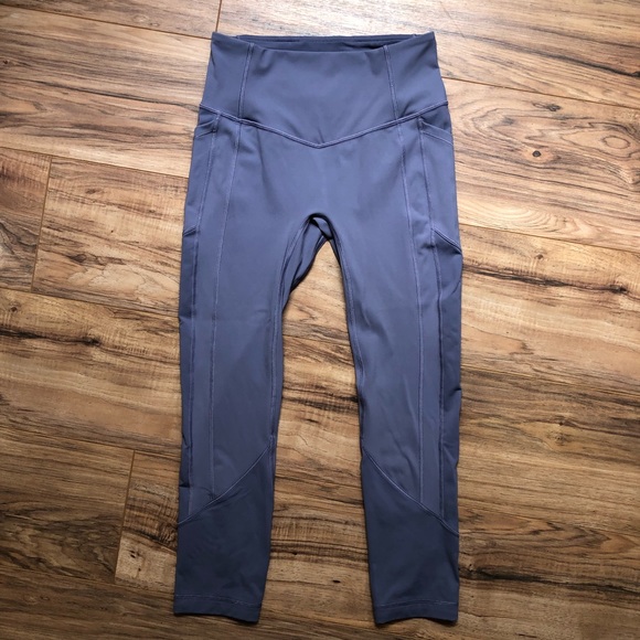 lululemon athletica Pants - Lululemon All The Right Places Crop II 23 Blue